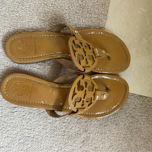 Tory Burch Miller Leather Sandals - Picture 8 of 15